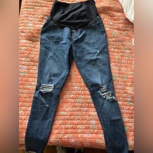 Over Belly Isabel Maternity Jeggings Jeans Size 6